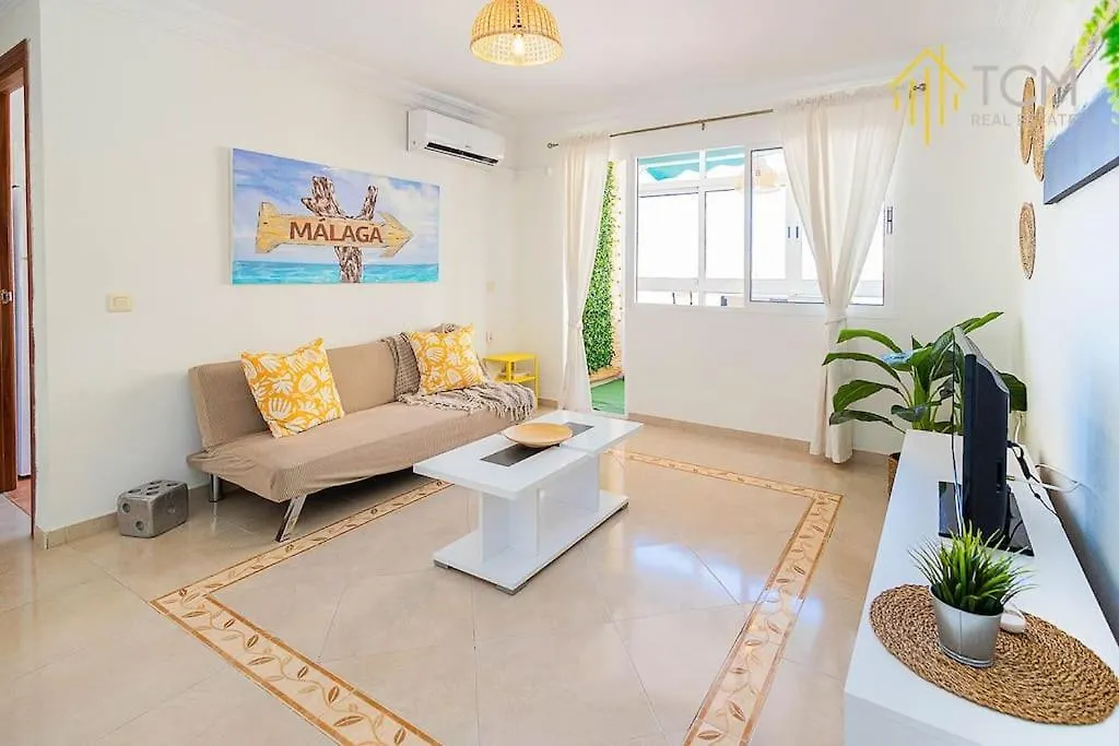 马拉加Piso Con Terraza Y Vistas公寓 马拉加