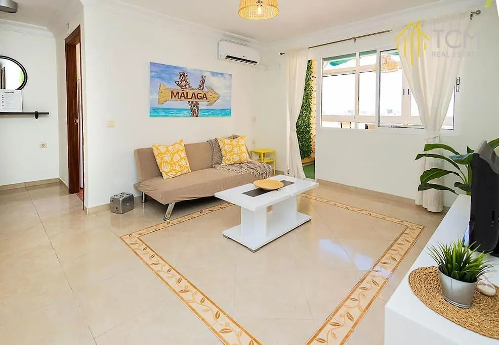公寓 马拉加Piso Con Terraza Y Vistas公寓
