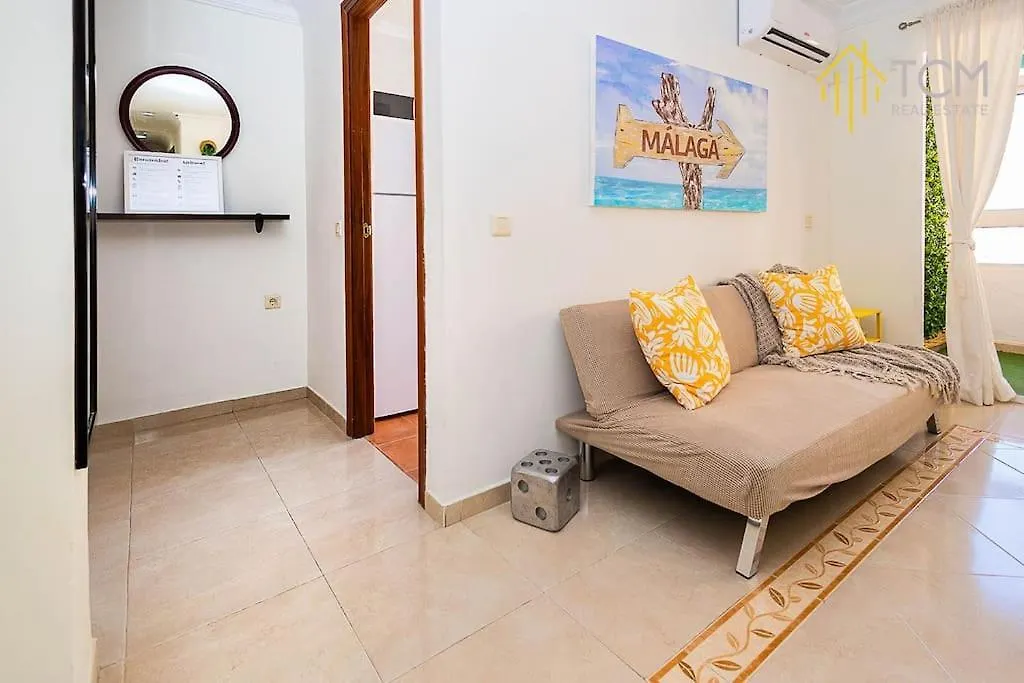 马拉加Piso Con Terraza Y Vistas公寓 马拉加