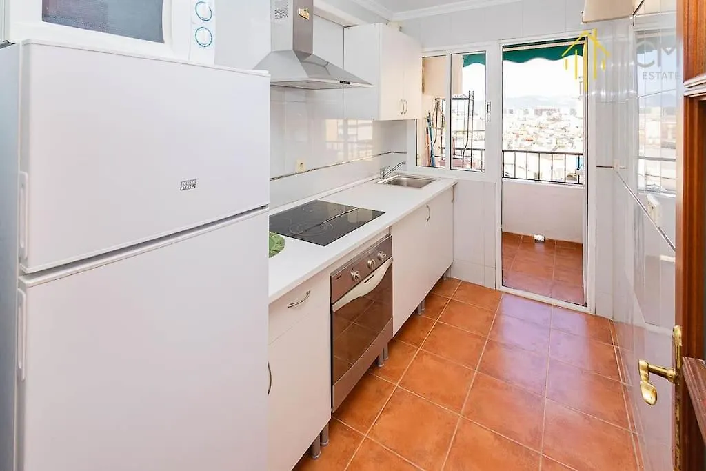 公寓 马拉加Piso Con Terraza Y Vistas公寓